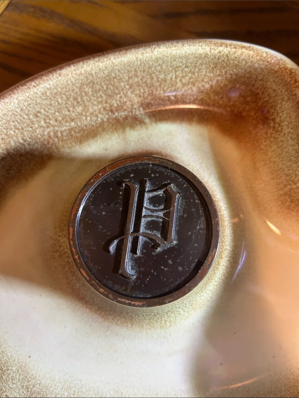 Roseville Pottery Hyde Park Vintage 1970’s Ashtray